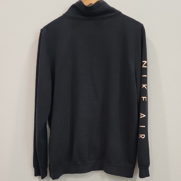 Nike Gold and Black Quarter-Zip Sweatshirt - Picture 6 of 6